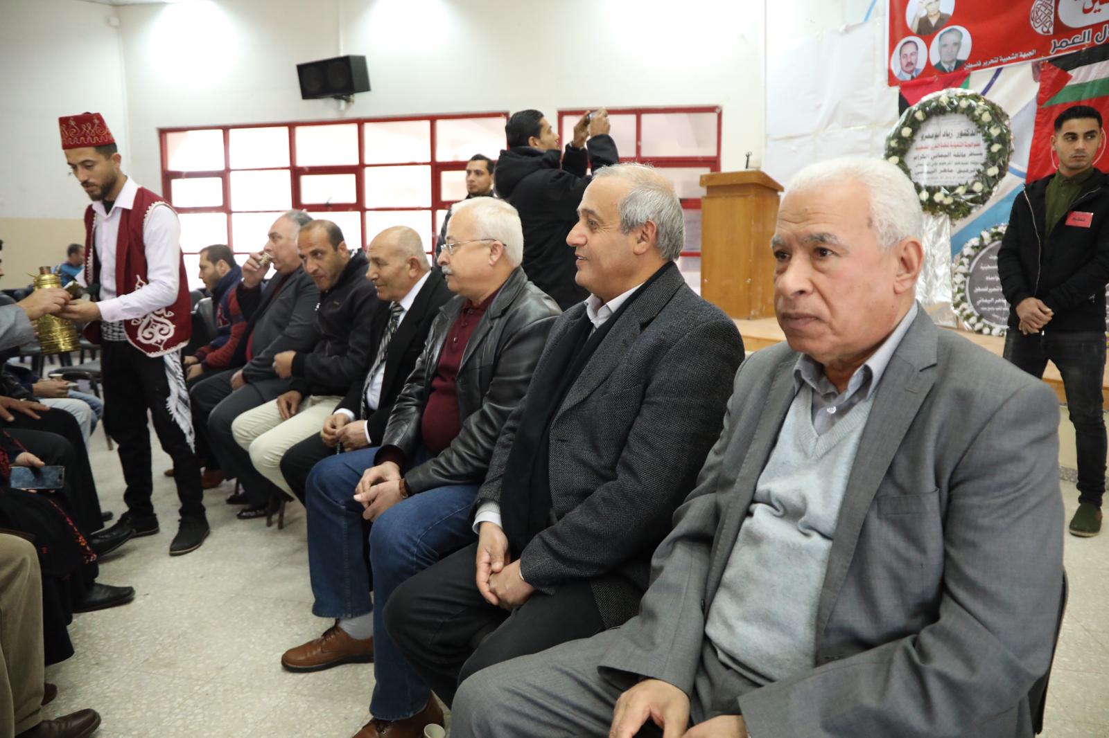 بيت عزاء الرفيق القائد ماهر اليماني في غزة